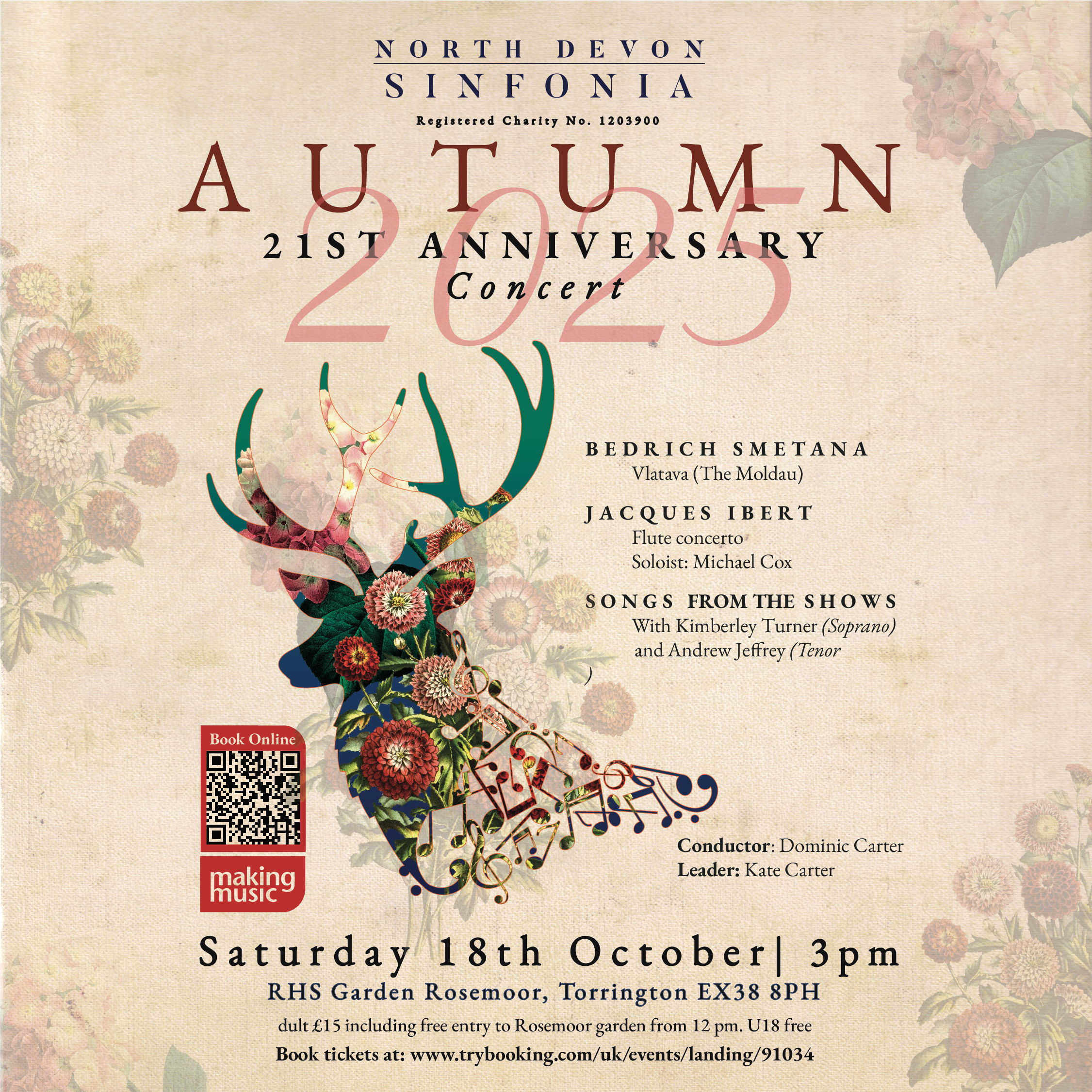 NDS Autumn Concert Rosemoor 18th October